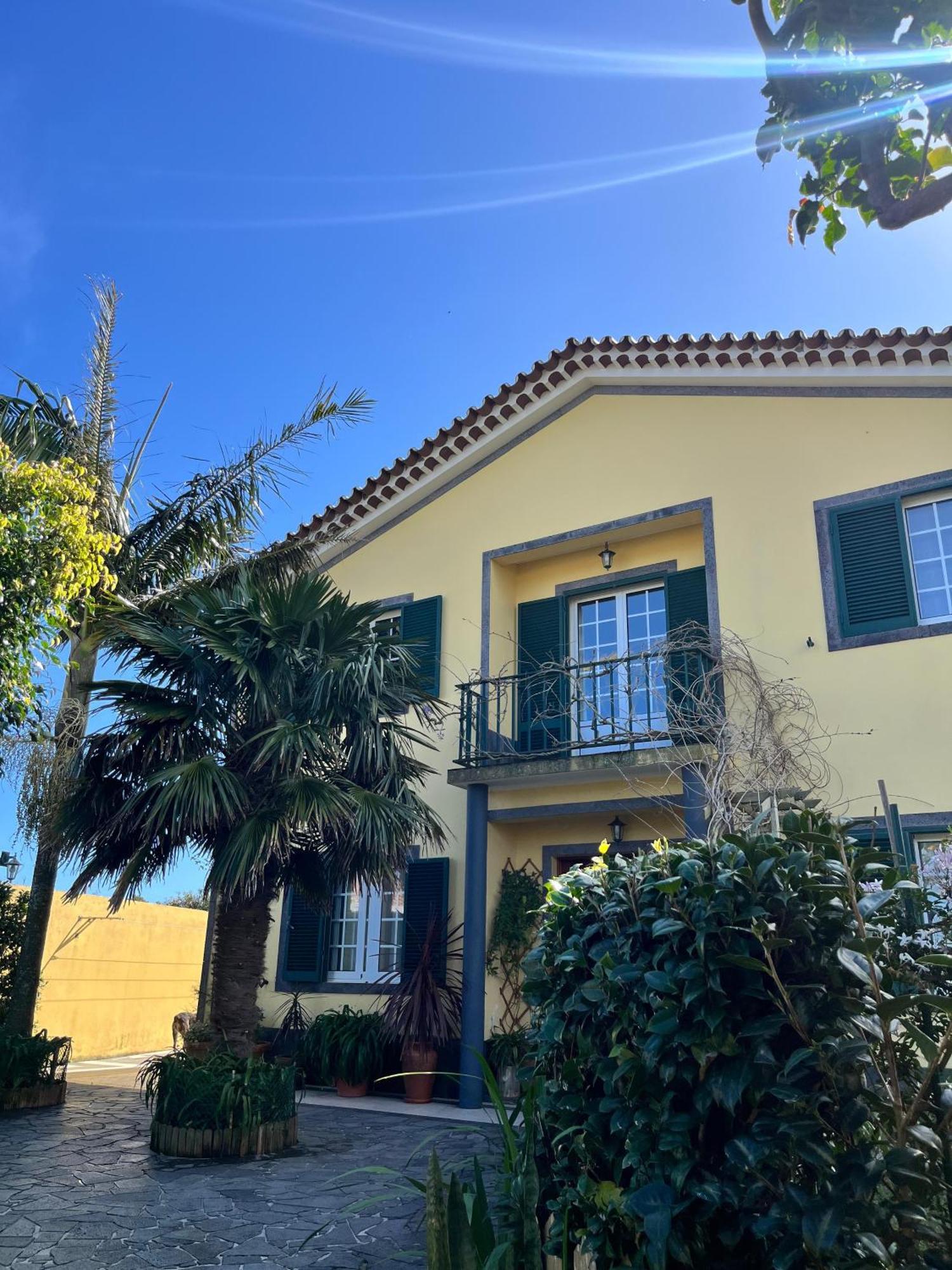 Casa Das Palmeiras Sao Vicente Ferreira Bagian luar foto