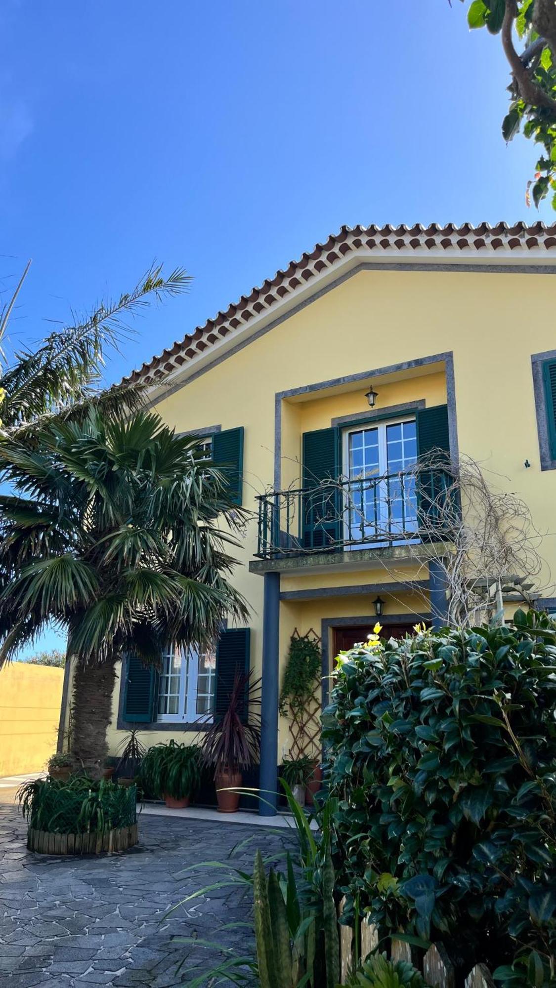 Casa Das Palmeiras Sao Vicente Ferreira Bagian luar foto
